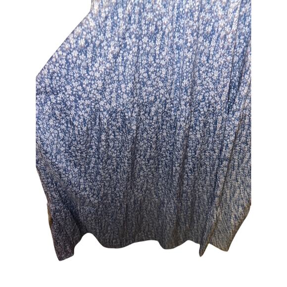 3X Plus Size Kojooin V Neck Wrap Top Maxi Dress Ruffle Flutter Sleeves NWT - Picture 5 of 5